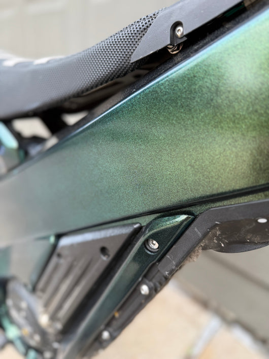 Talaria X3 Frame Guards — Painted to Order