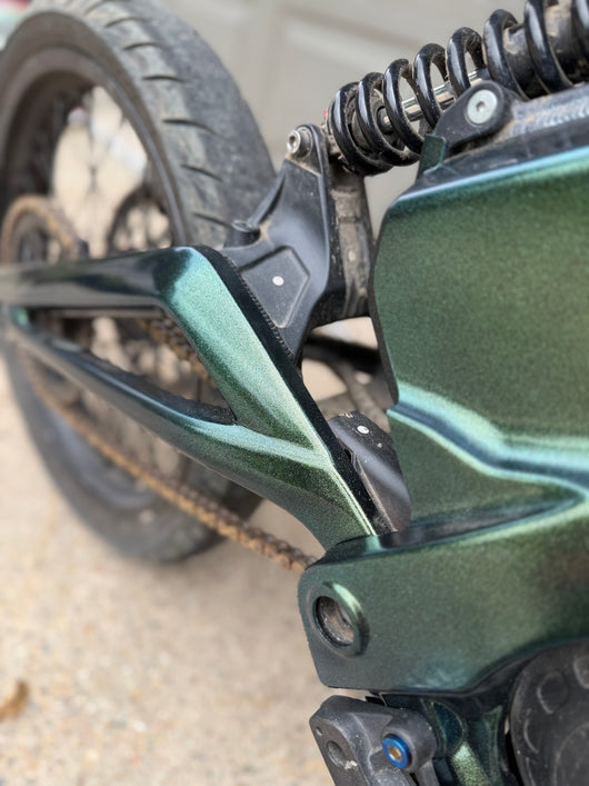 Talaria X3 Frame Guards — Painted to Order