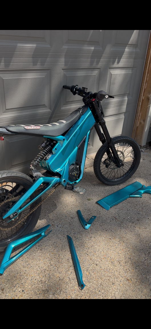 Talaria X3 Frame Guards — Painted to Order