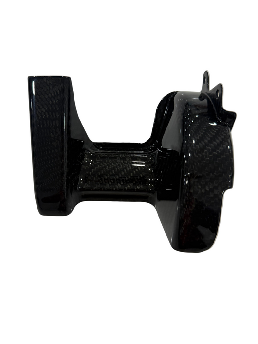 Center Axle Guard — Carbon Fiber
