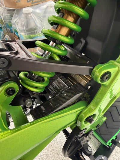 Center Axle Guard — Carbon Fiber